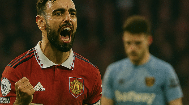 Manchester United vs West Ham 2-1 result highlights and key moments
